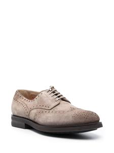 Santoni Emil leren brogues - Beige