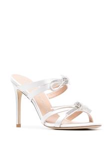 Stuart Weitzman Sandalen met strikdetail - Wit