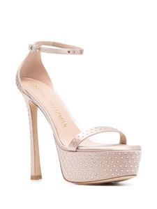 Stuart Weitzman Sandalen met plateauzool - Roze