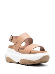 LIU JO June open-toe sandalen - Bruin