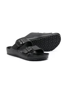 Birkenstock Kids Arizona sandalen met gesp - Zwart