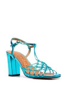 Chie Mihara Bassi metallic sandalen - Blauw