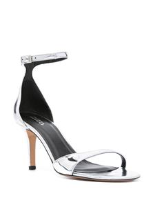 ISABEL MARANT Metallic sandalen - Zilver