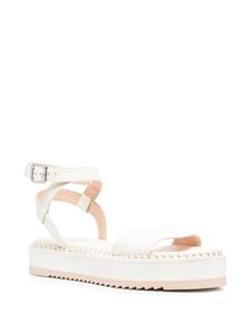 AGL Myrthe sandalen met plateauzool - Wit