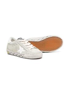 Golden Goose Kids Sneakers met logopatch - Wit