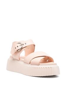 AGL Aurora sandalen met plateauzool - Roze