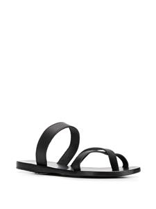 Ancient Greek Sandals Daphnae sandalen - Zwart