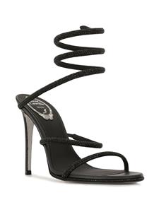 René Caovilla Cleo sandalen - Zwart