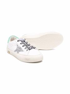 Golden Goose Kids May sneakers - Wit