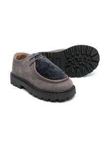 Pèpè Brogues met vlakken - Grijs