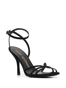 Stuart Weitzman Slip-on sandalen - Zwart