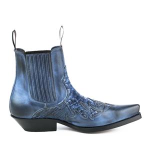 Mayura Boots Cowboy laarzen rock-2500-vacuno / azul