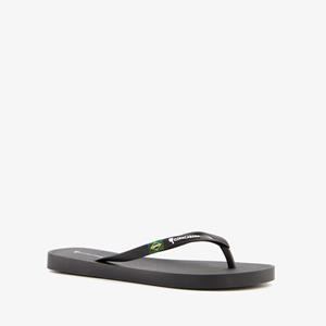 Copacabana vegan dames teenslippers zwart