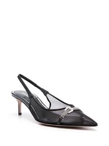 Gedebe Slingback sandalen verfraaid met kristallen - Zwart