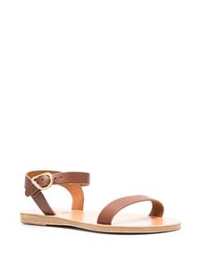 Ancient Greek Sandals Drama leren sandalen - Bruin