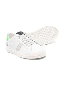 D.A.T.E. Sneakers met colourblocking - Wit