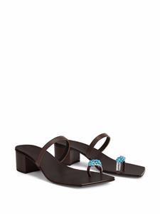 Giuseppe Zanotti Alchemisia Ring sandalen - Bruin