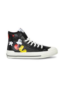 Moa Kids Mickey Mouse high-top sneakers - Zwart