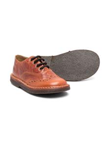 Pèpè Dusty brogues met veters - Bruin