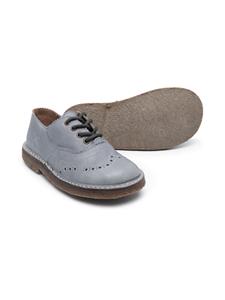 Pèpè Dusty leren brogues - Blauw