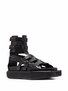 Rick Owens Turbo Cyclop sandalen met plateauzool - Zwart