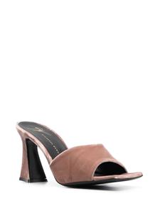Giuseppe Zanotti Solhene fluwelen sandalen - Beige