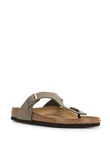 Birkenstock Platte sandalen - Bruin