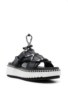 Chloé Lilli sandalen met plateauzool - Zwart