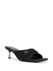MISBHV Sasha sandalen met jacquard - Zwart