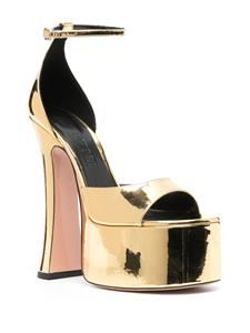 Pīferi Rosalia sandalen met plateauzool - Goud