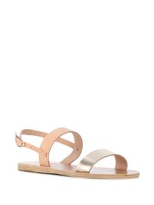 Ancient Greek Sandals Clio platte sandalen - Beige