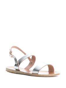 Ancient Greek Sandals Clio platte sandalen - Metallic