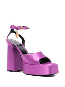 Versace Medusa Aevitas satijnen pumps - Paars