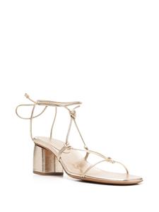 Forte Forte Sandalen met leren bandjes - Goud