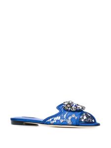 Dolce & Gabbana Bianca sandalen - Blauw