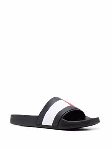 Tommy Hilfiger Flag badslippers - Blauw