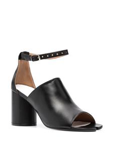Maison Margiela Tabi sandalen met open neus - Zwart