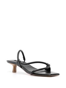 Senso Teyana sandalen met kitten hak - Zwart
