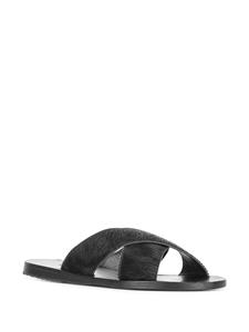 Ancient Greek Sandals 'Thais' sandals - Zwart