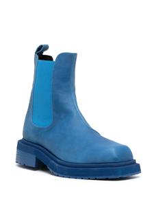 Eckhaus Latta Mike enkellaarzen met vierkante top - Blauw