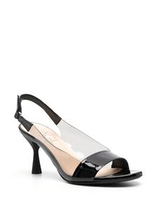 AGL Francesca leren sandalen - Zwart