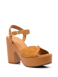 Chie Mihara Sandalen met open neus - Bruin