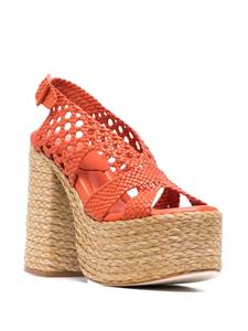 Paloma Barceló Sandalen met open neus - Oranje