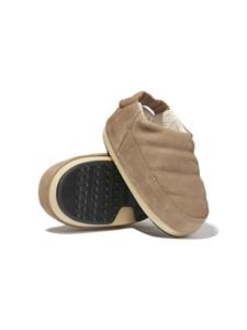 Moon Boot Kids Slippers met ronde neus - Beige