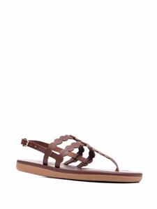 Ancient Greek Sandals Dryad sandalen met leren bandje - Bruin