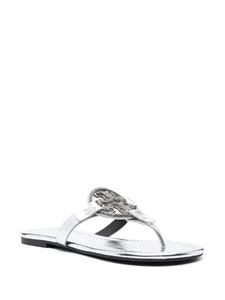 Tory Burch Miller sandalen met logoplakkaat - Grijs