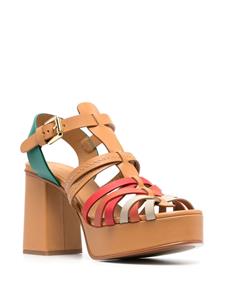 See by Chloé Leren sandalen - Beige