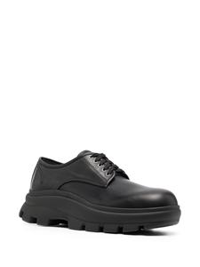 Jil Sander Derby schoenen met chunky zool - Zwart