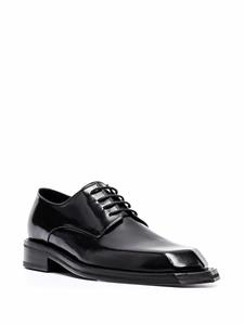 Martine Rose Derby schoenen met hoekige neus - Zwart