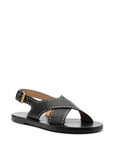 ISABEL MARANT Jane sandalen met studs - Zwart
